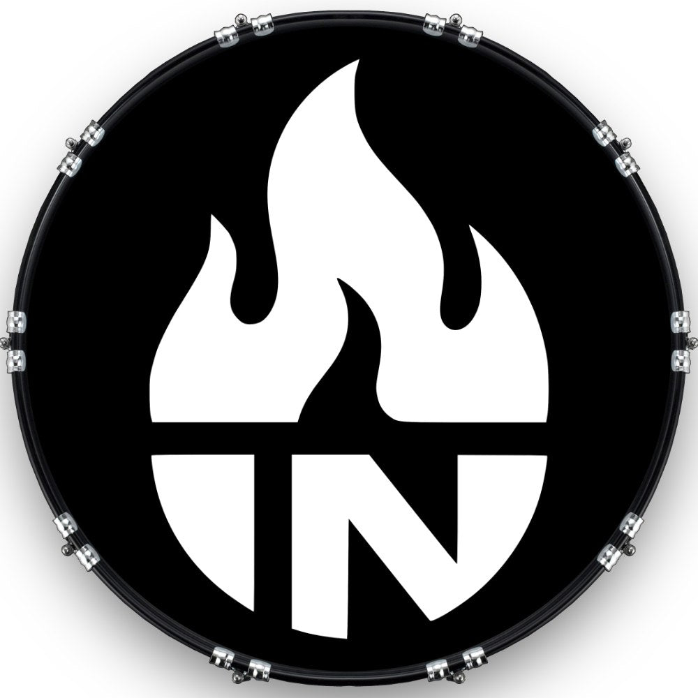 Custom Drumhead — 22" · 6BA4EC