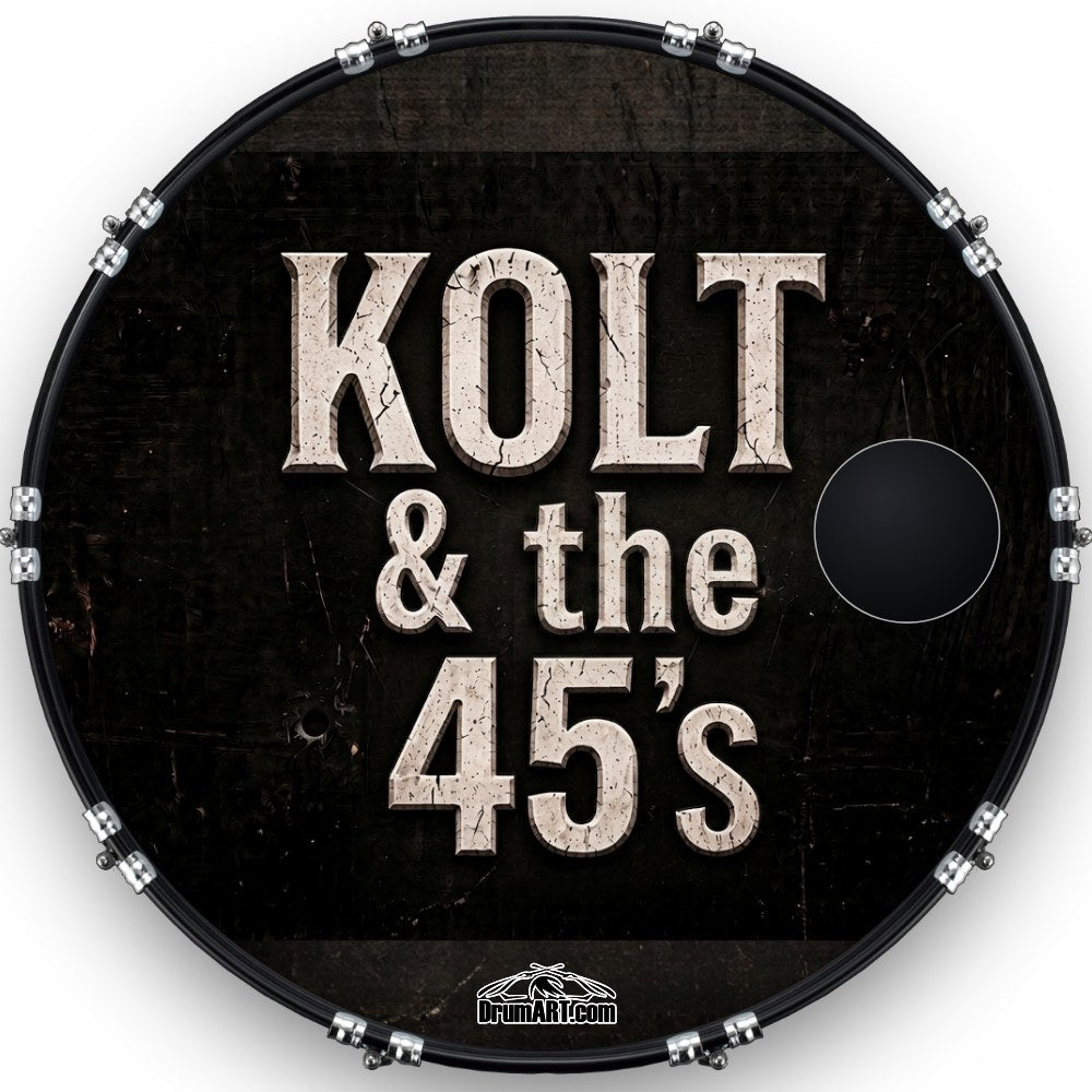 Custom Drumhead — 22" · 1BABCE