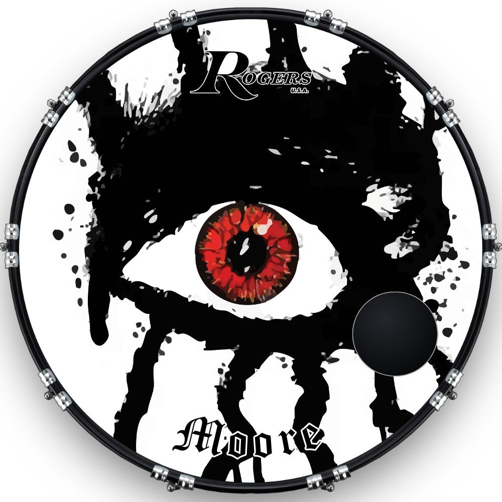 Custom Drumhead — 22" · CBA8E9