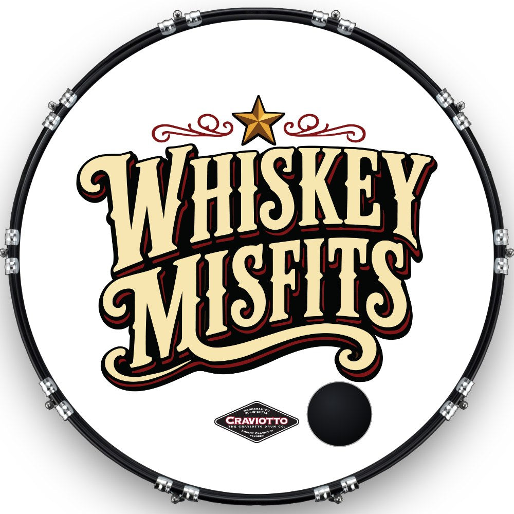 Custom Drumhead — 22" · 40C8E3