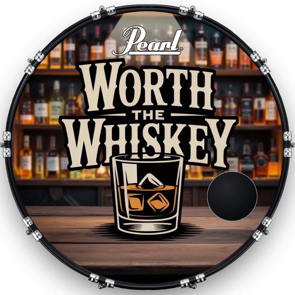 Custom Drumhead — 22" · A045B8