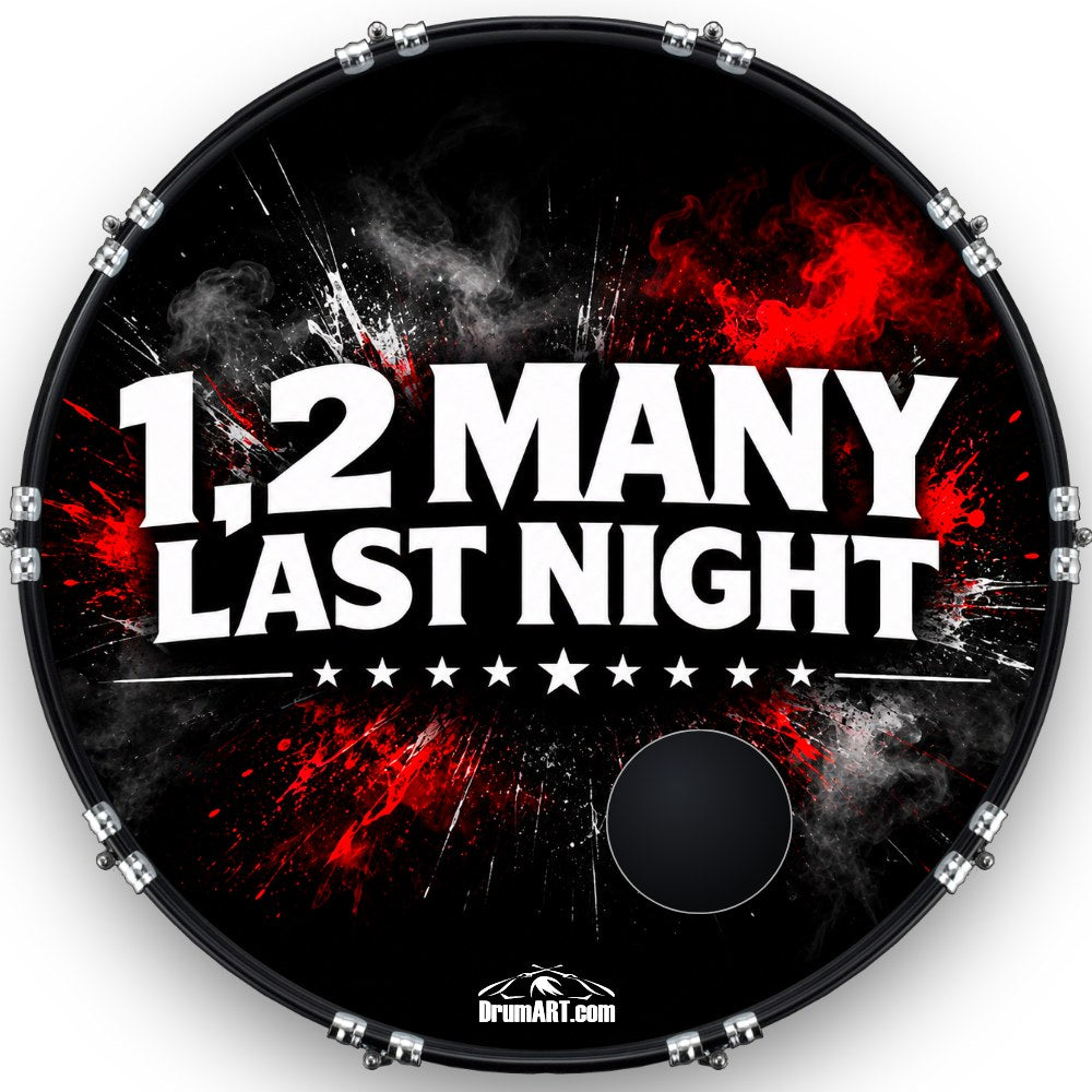 Custom Drumhead — 22" · 94AA68