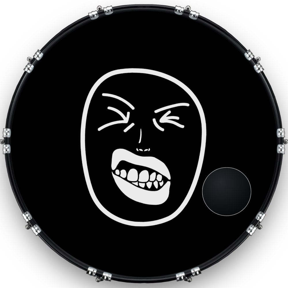 Custom Drumhead — 22" · D95D3F