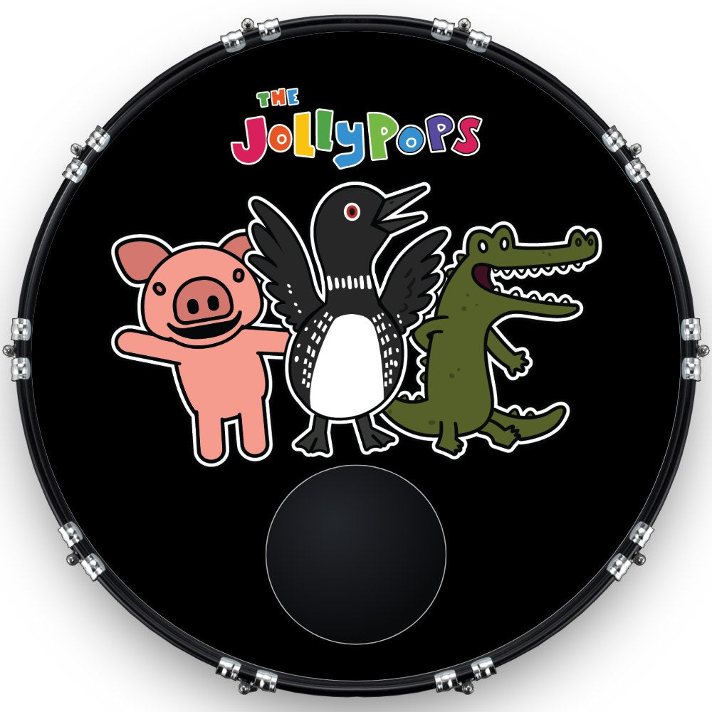 Custom Drumhead — 18" · E4D729