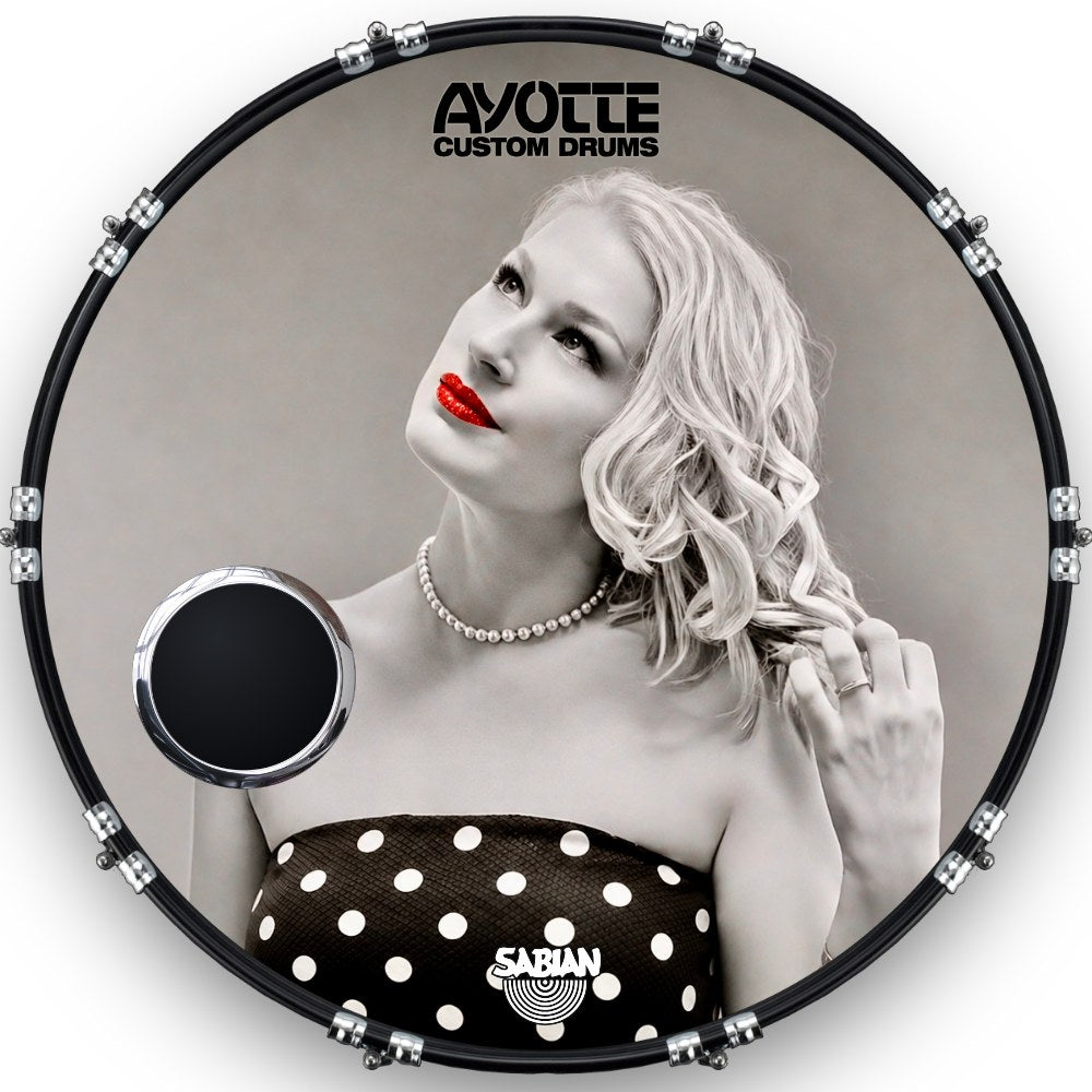Custom Drumhead — 22" · 0B816A
