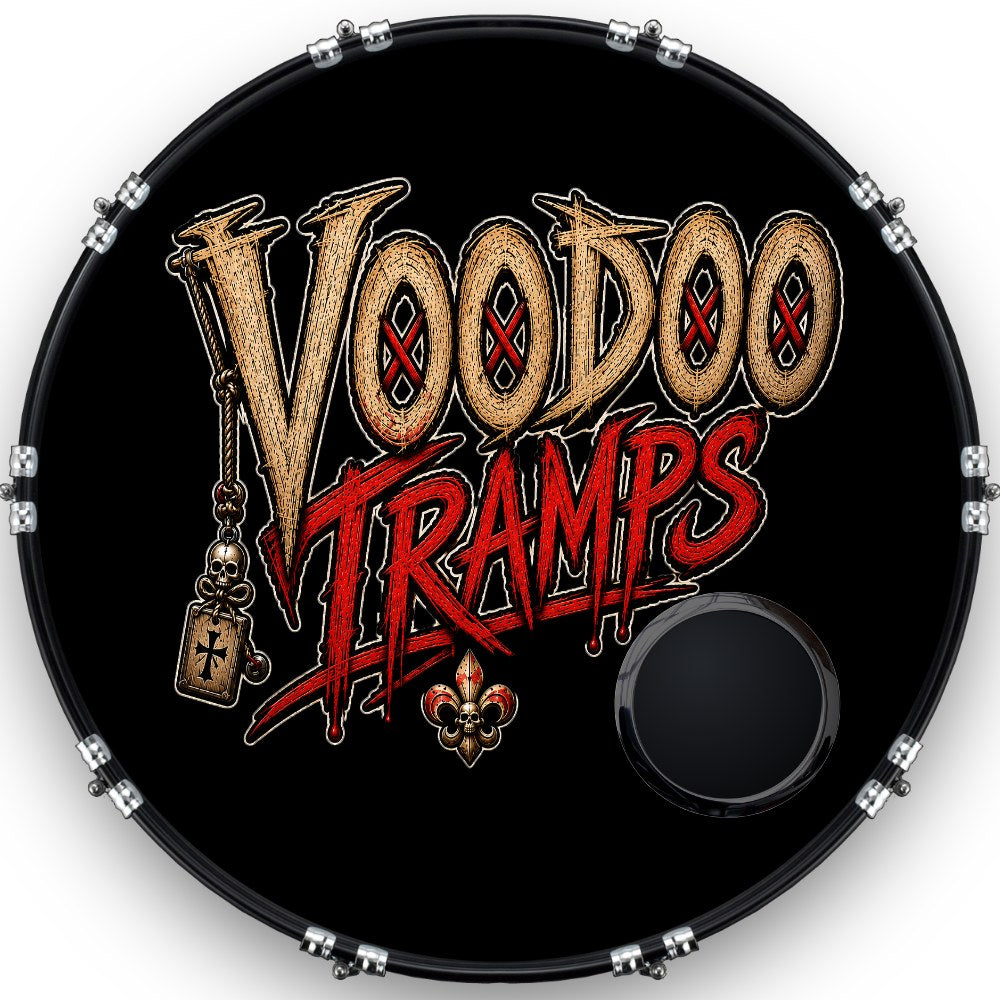 Custom Drumhead — 24" · AFF2F2
