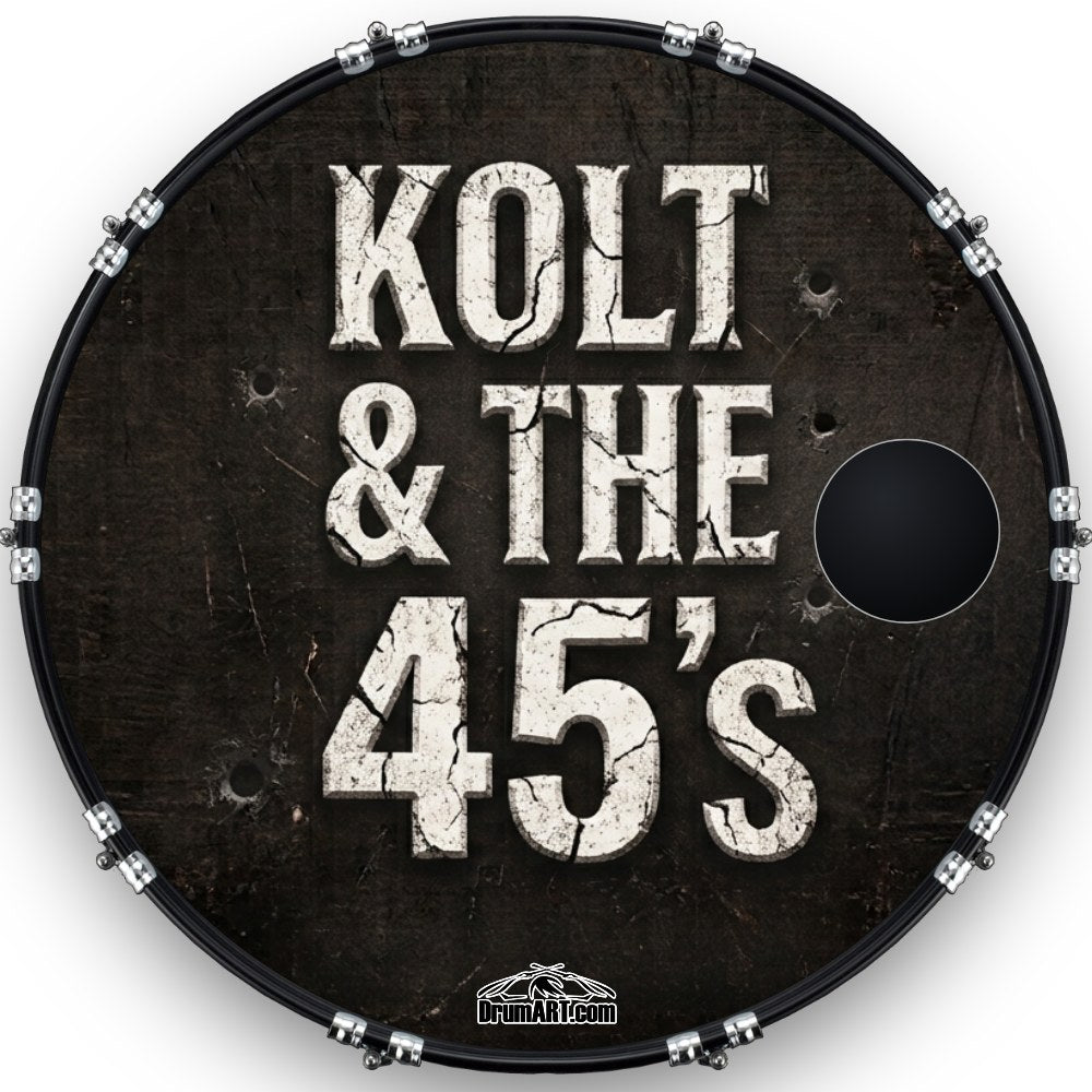 Custom Drumhead — 22" · 6A0133