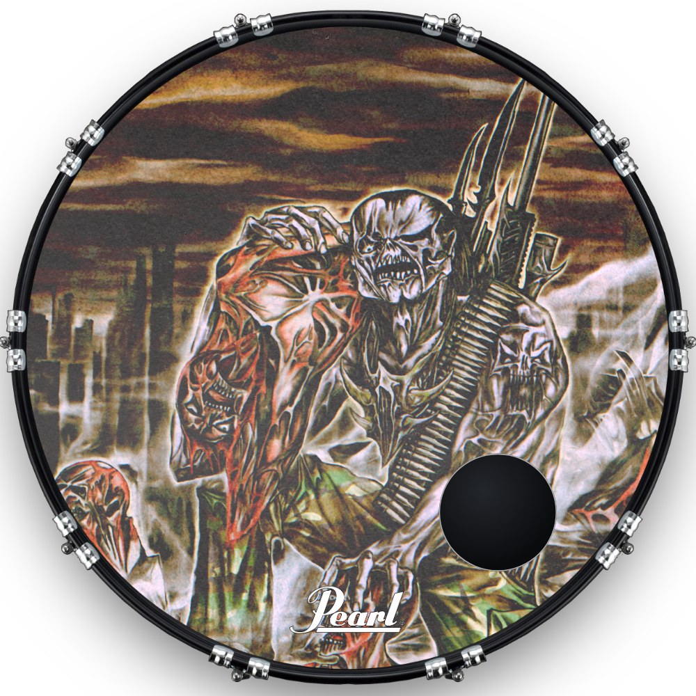 Custom Drumhead — 22" · 00F859