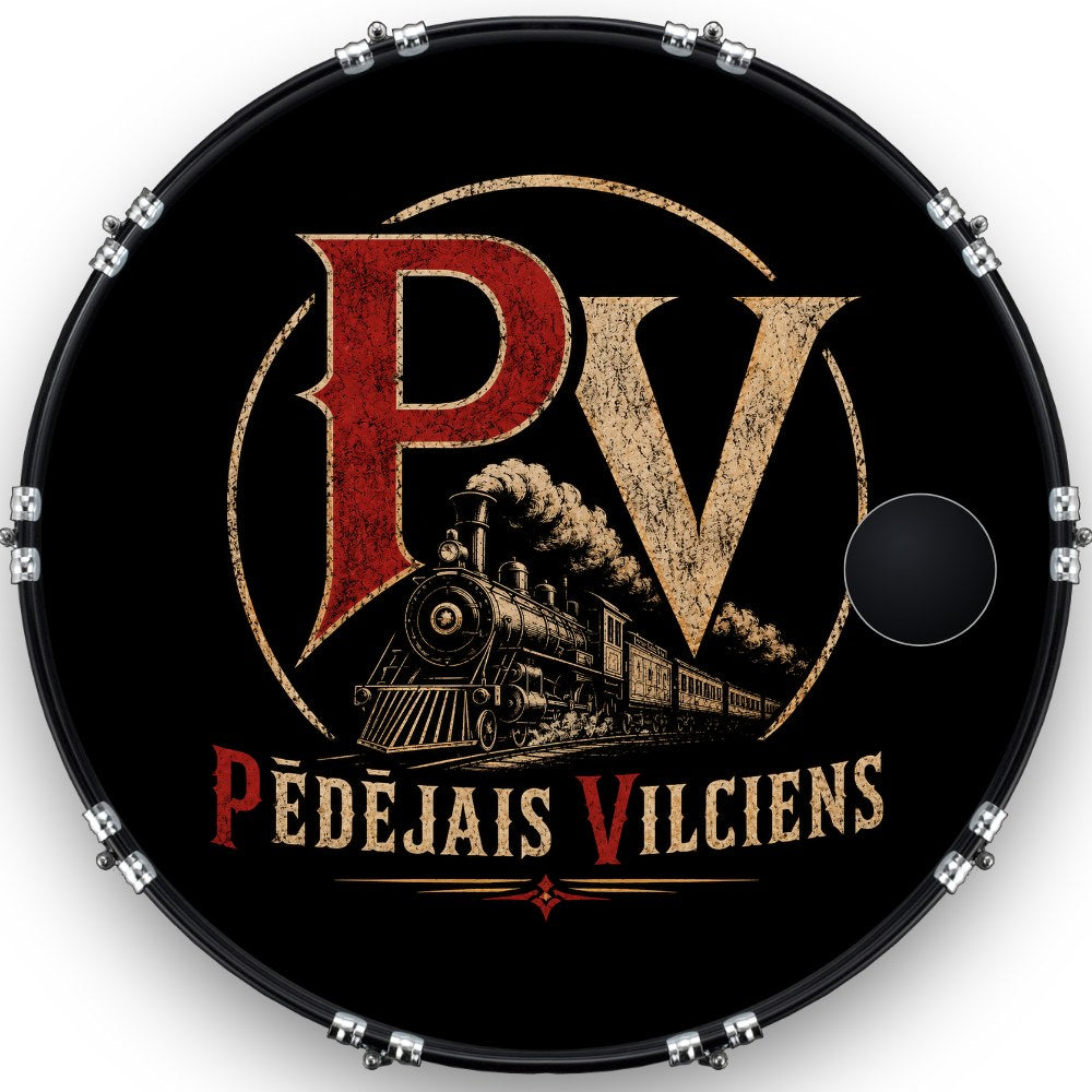 Custom Drumhead — 20" · 84B34F