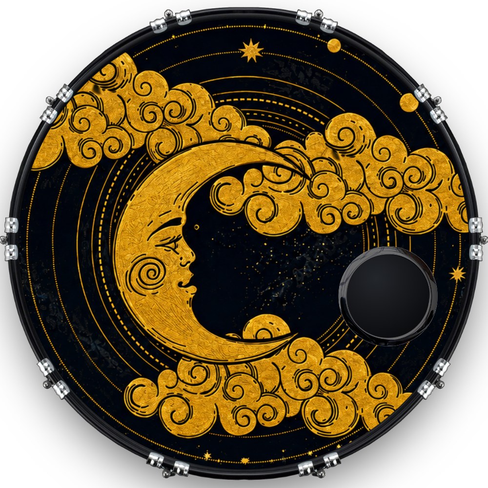 Custom Drumhead — 22" · 0573CB