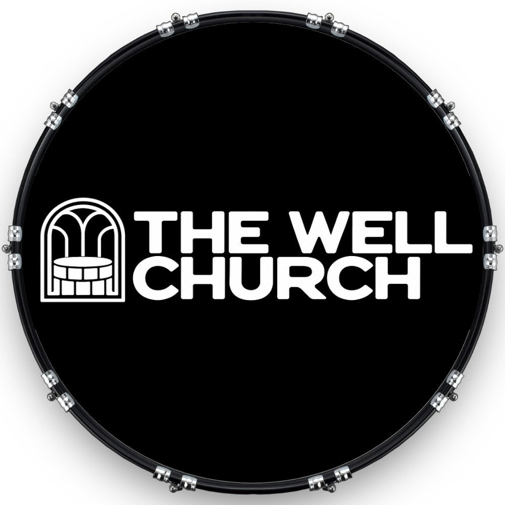 Custom Drumhead — 20" · 1BC3F6