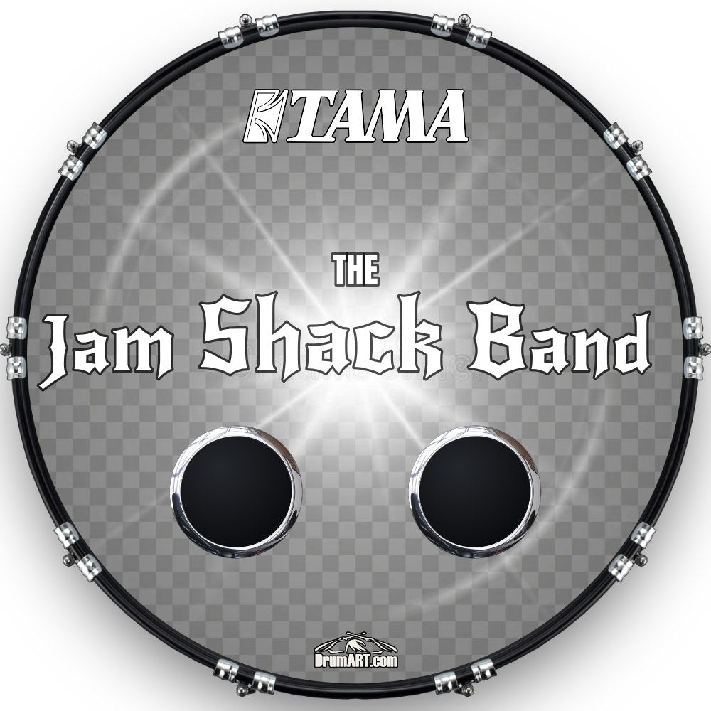 Custom Drumhead — 24" · C1E7F9