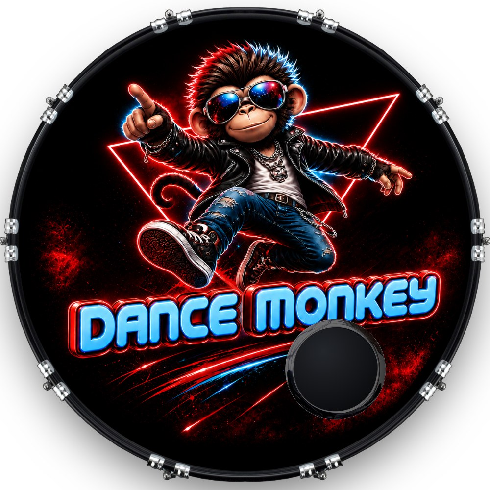 Custom Drumhead — 22" · 71DAD0