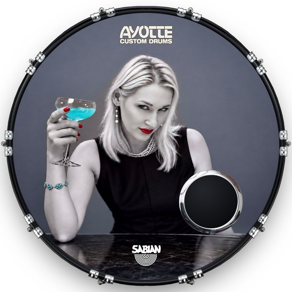 Custom Drumhead — 20" · 2FAAF6