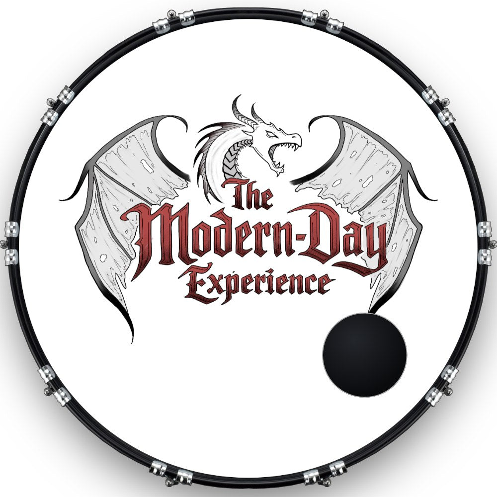 Custom Drumhead — 22" · A8D2F6