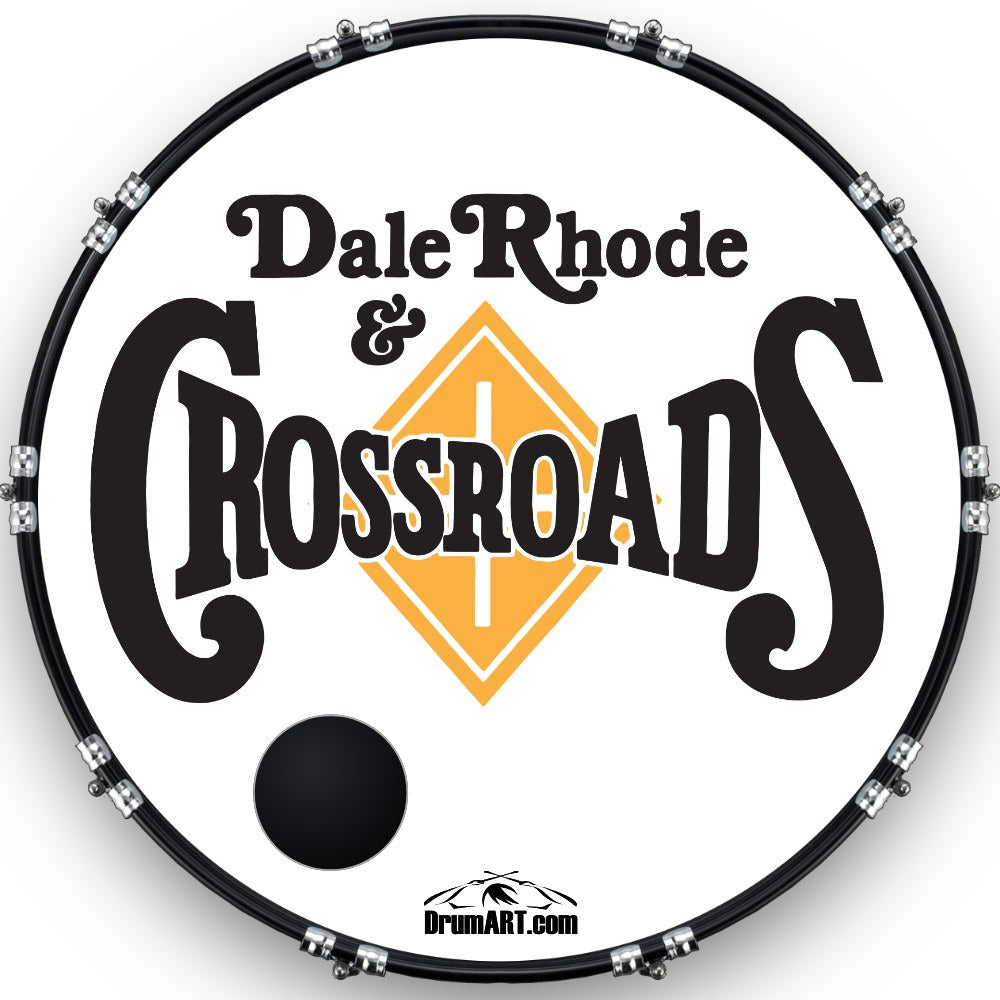 Custom Drumhead — 18" · 02D6F6